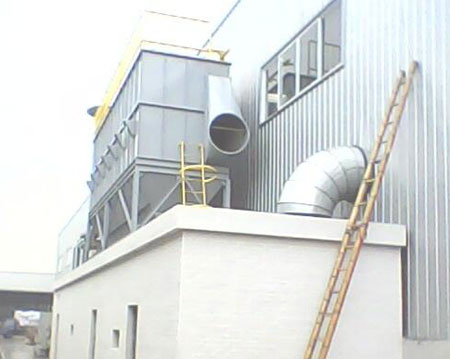 聊城水泥厂PPC64-5气箱脉冲袋式收尘器 陶瓷厂脉冲收尘器