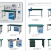 工作台货架升降平台车油桶夹具工具柜办公设备