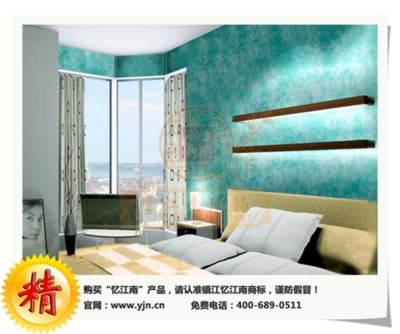热销新型电视墙艺术涂料，忆江南彩纹漆室内装修绿色环保建材