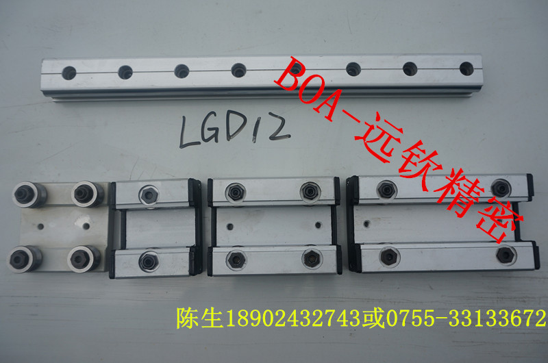 导轨LGD12-L加长滑块 深圳厂家供应直销 质量保证