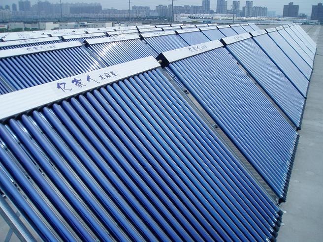 江苏欧贝承接医院部队太阳能热水系统工程
