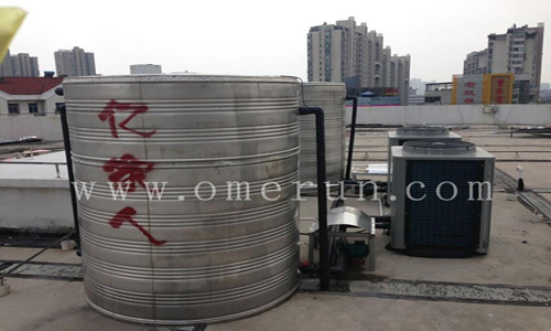 南京无锡吴江昆山宾馆空气源热泵热水系统工程