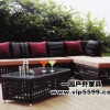 一园户外家具 厂家直销 编藤沙发