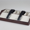 木质黑色腰带盒展示皮带盒子展示道具