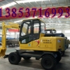 山东济宁当属DLS865-9A  5.8吨轮式液压挖掘机