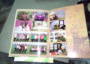 新郑大学生毕业班级同学会聚会纪念册印刷制作装订厂家