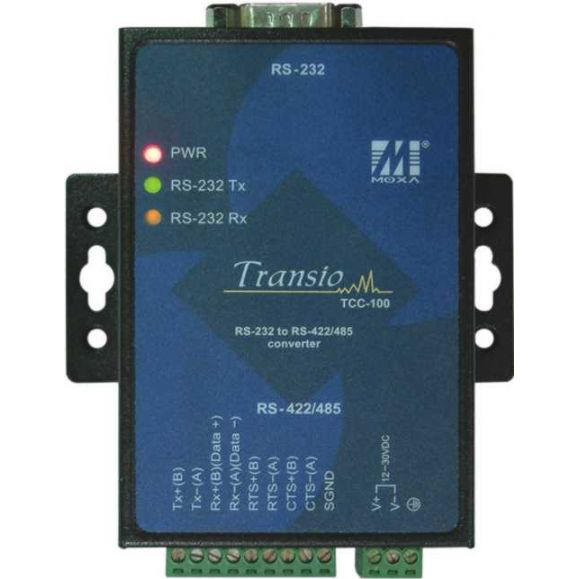 MOXA接口转换器TCC RS232到RS485转换