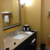 Holiday Inn Hotel Granite Countertop and Wood Base