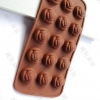15孔花形硅胶冰格 制冰模 硅胶饼干模 各种巧克力模