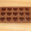 现模爱心巧克力冰格硅胶冰块模制冰器果冻模 硅胶制品