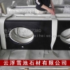 云浮河北厂家供应天然A级山西黑石材厨房洗手台
