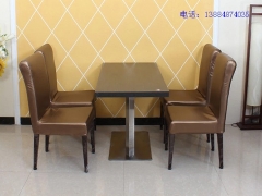 西餐厅桌椅咖啡厅桌椅快餐店桌椅饭店桌子图1