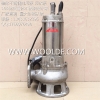 65WQP27-15-2.2 304整体不锈钢高温排污泵 热水潜水泵