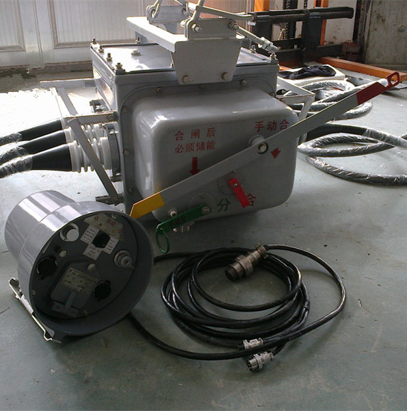 西安供应fzw28-12户外柱上带电缆智能真空分界开关