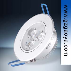 高雅照明LED筒灯射灯 3 W 天花灯 挖孔尺寸70mm