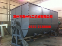 北海高质量卧式螺带混合机 饲料肥料混合机-鲁州生产厂家图1