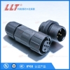 LLTM16-5芯面板式新能源汽车自锁防水连接器