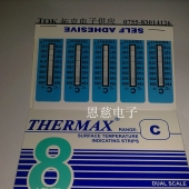 代理英国TMC测温试纸8格C型温度纸，THERMAX热敏试纸
