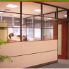 优惠的玻璃隔墙 独具特色的漳州办公家具玻璃屏风隔断推荐给你