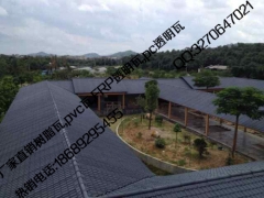 广西南宁树脂瓦|塑料瓦供应商|仿琉璃瓦厂家批发图1