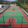 硅pu篮球场湖北的生产工厂，武汉奥丰体育