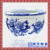 新年春节装饰陶瓷大缸  事业单位装饰手绘名家大缸
