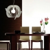 设计师款 现代个性白色 餐厅客厅卧室LED艺术铁艺简约吧台吊灯具