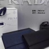 Prada普拉达2015高品质最新款十字纹牛皮男士手包