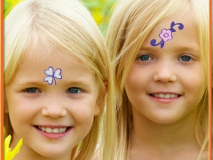 纹身贴专业厂家定做各种无毒环保外贸儿童级纹身贴纸,水转印纸图2