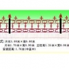 绿化艺术栏杆专业报价，pvc绿化栏杆