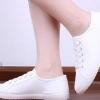医院护士工作标配护士鞋 白色软底软面医护工作专用鞋子定制