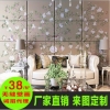 新中式工笔花鸟软包硬包背景墙电视卧室床头大型壁画定制