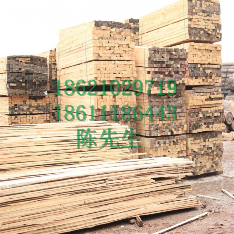 樟子松方木订做上海工厂樟子松木方40*85规格工程专用报价