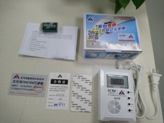 双电源升级版 家用燃气泄露报警器 液晶显示语音燃气报警器图1