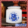 现代创意陶瓷罐子  定做礼品罐子  青花瓷手工罐子