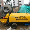 河南混凝土泵|细石混凝土泵设备和管件的清洗方法