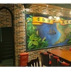 专业的手绘墙是哪家_襄阳餐厅墙体彩绘