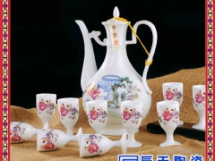日用青花瓷自动酒具 生产日用陶瓷酒具 陶瓷酒具价格图3