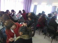 阜阳化妆造型培训 阜阳纹绣培训 选阜阳汝老师化妆美容学校图1