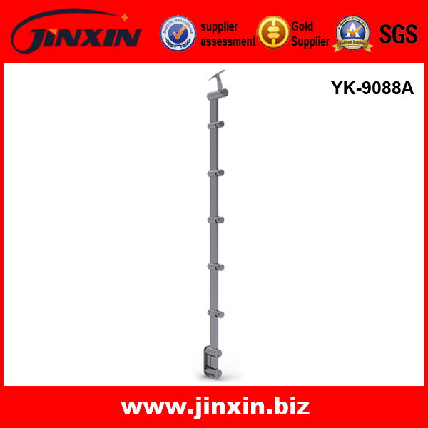 YK9088A 五孔穿杆立柱 尺寸定做 不锈钢立柱