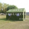 北京出售5*6m帆布帐篷，工地住人施工帐篷批发