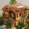 别墅模型制作-重庆金雕模型制作公司