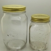 开发生产玻璃罐，出口玻璃罐，烤花玻璃罐，储物玻璃罐