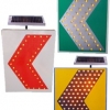 太阳能弯道线性诱导标志价格、600*800标志牌、交通标志牌
