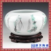 景德镇陶瓷缸聚宝盆茶叶釉鱼缸鱼盆家居装饰龟缸