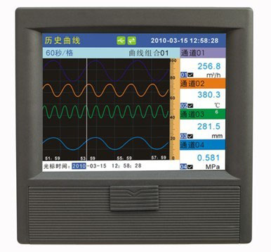KT600P彩屏无纸记录仪