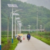 库尔勒新农村改建太阳能路灯