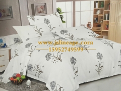 连锁酒店床上用品|贡缎提花套件|南通布草厂图1