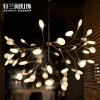 创意艺术个性led吊灯萤火虫吊灯别墅客厅moooi树枝叶子吊灯