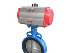 厂价直销 气动蝶阀 对夹式气动蝶阀图2